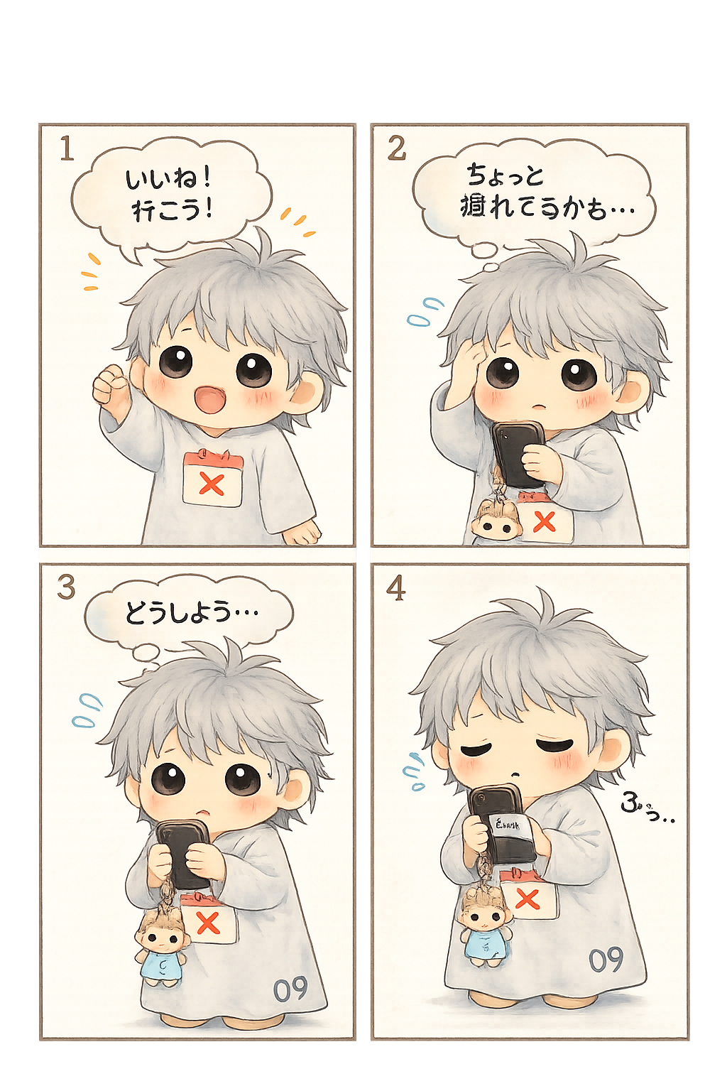 ドタキャーン4コマ