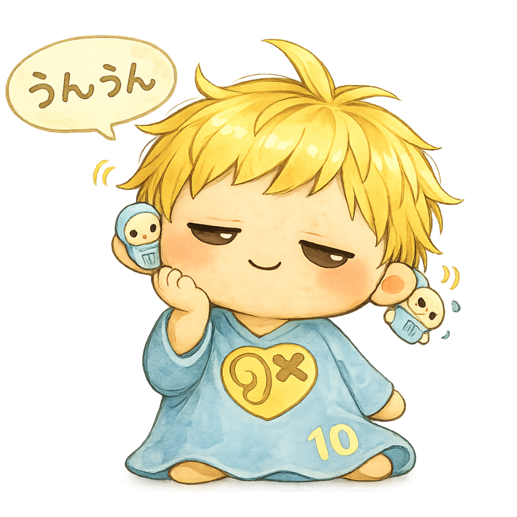 うんうん頷くキキマシェン