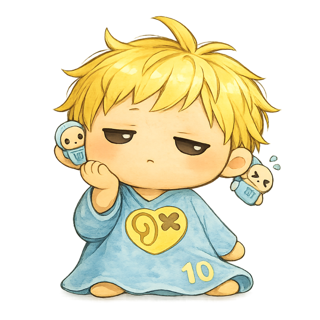 上の空で頷くキキマシェン